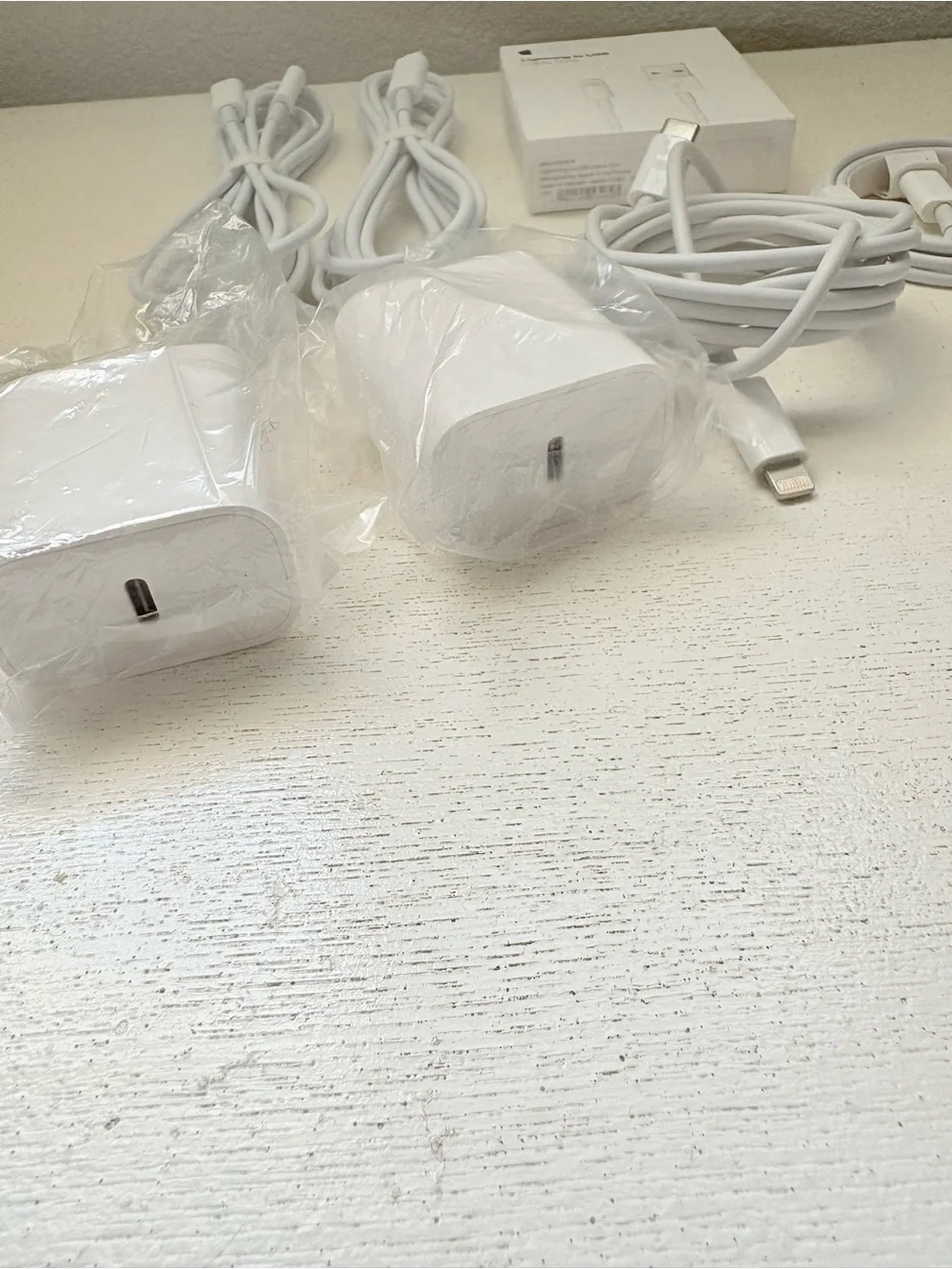 iPhone Charger lot - C Charger and USB Charger to Lightning Charger IPhone New
